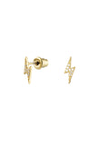 Lightning stud earrings - Fashion Jewellery