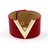 Red Avalon Cuff Bracelet 