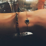 Blue Sundar Bracelet with background