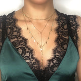 Iris Necklace as a layer