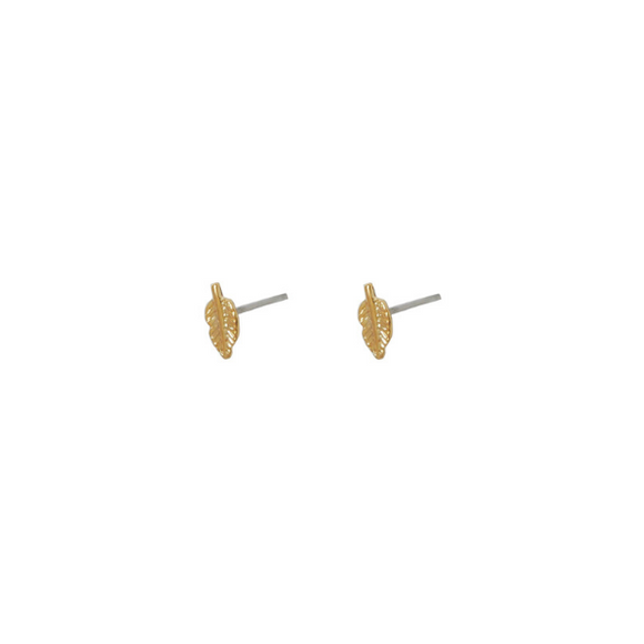 Gold Hiraeth Stud Earrings 